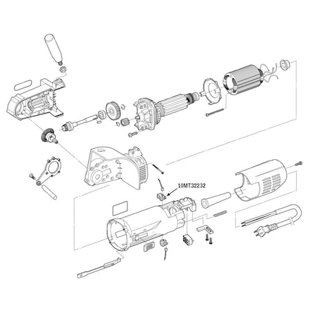 Monti Bristle Blaster Carbon Brush Holder (Quantity Of Two) 10MT32232
